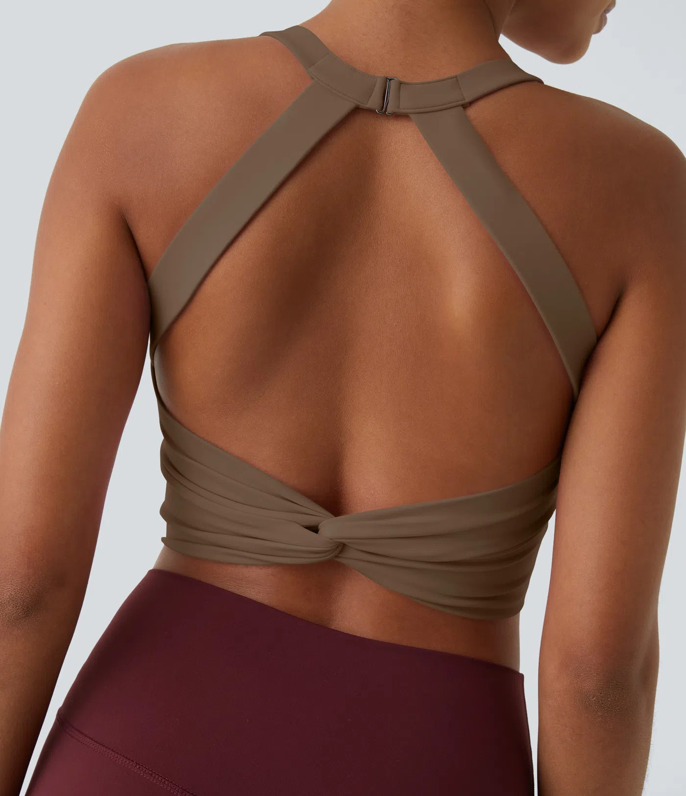 Softlyzero Plush Twist Crop Tank
