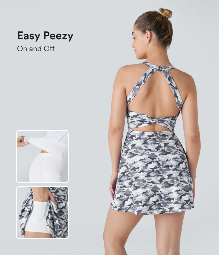 Camouflage active dress