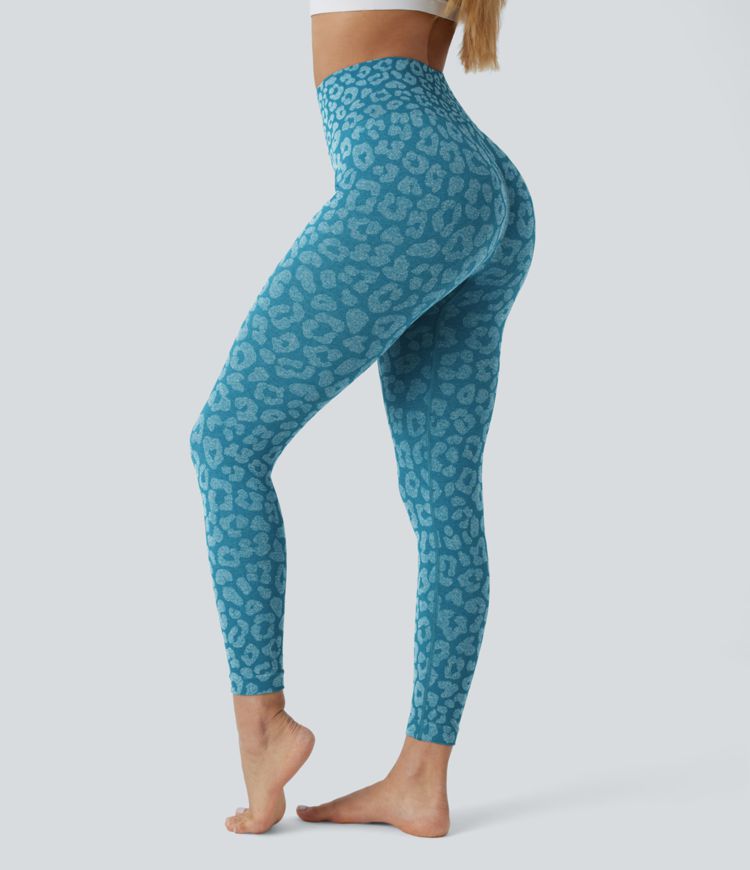 Leopard  Flow 7/8 Yoga Leggings