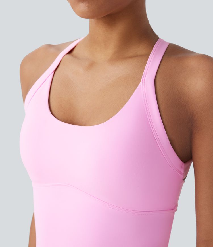 Plush Twist Back Tank