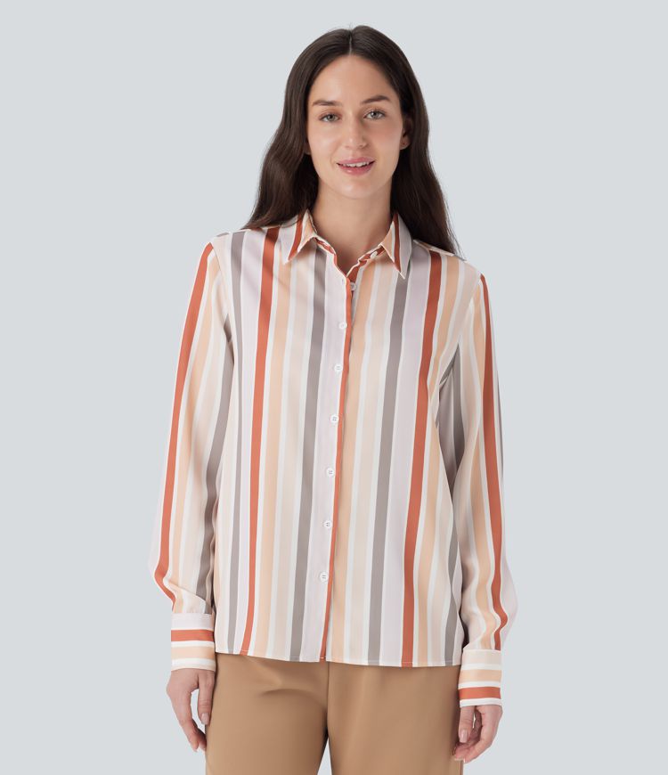 StripePlacket Shirt