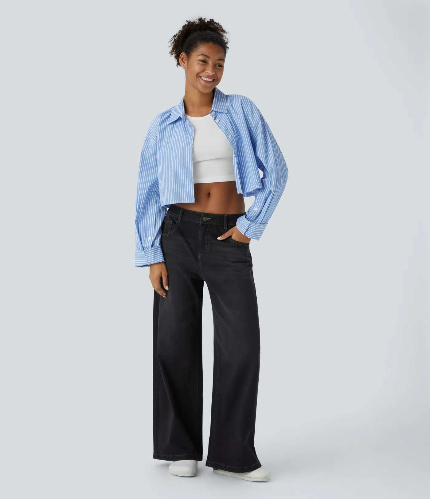 Vibe Faded Baggy Jeans
