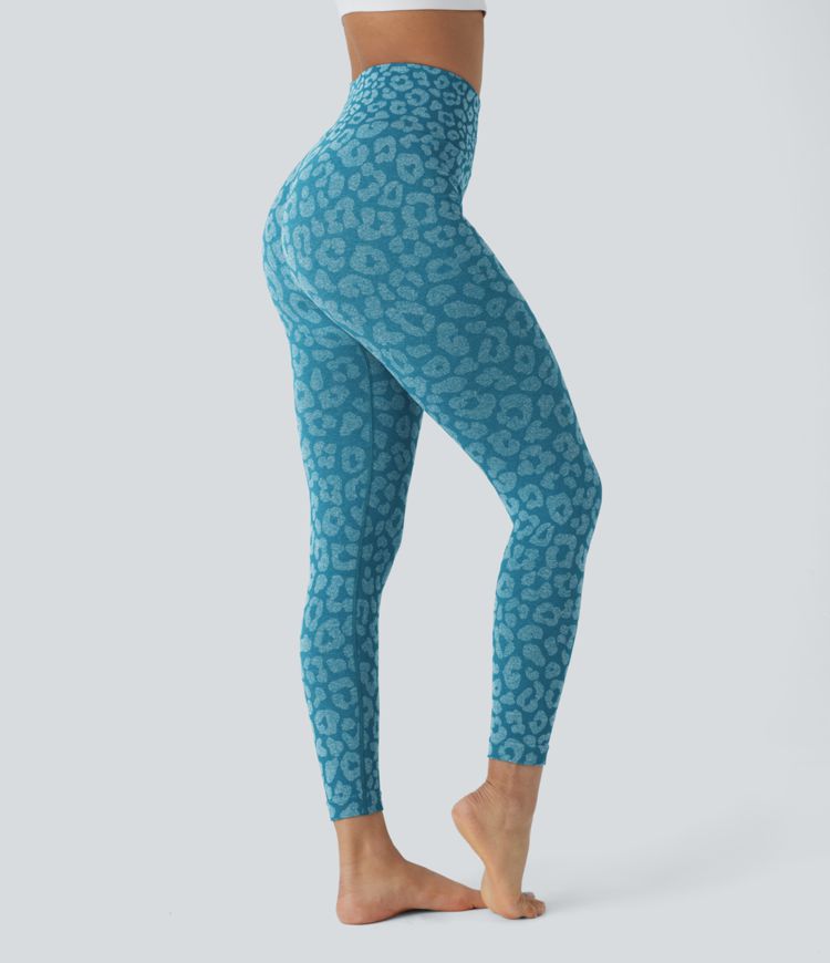 Leopard  Flow 7/8 Yoga Leggings