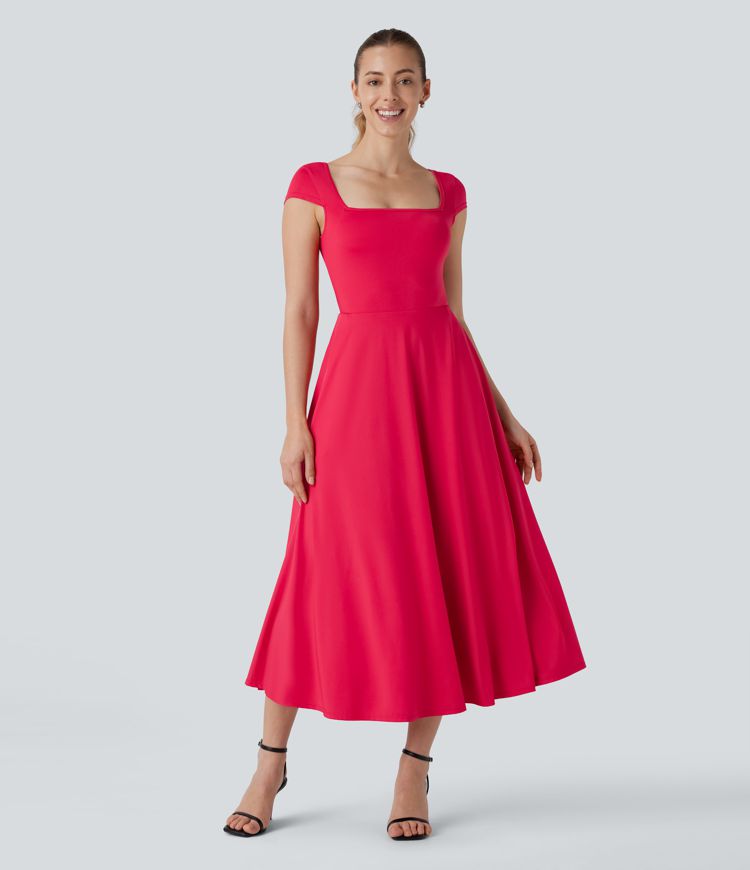 ShortSleeve Flow dress