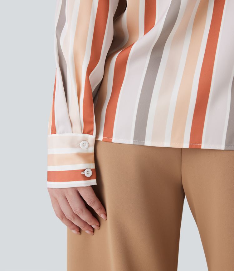 StripePlacket Shirt