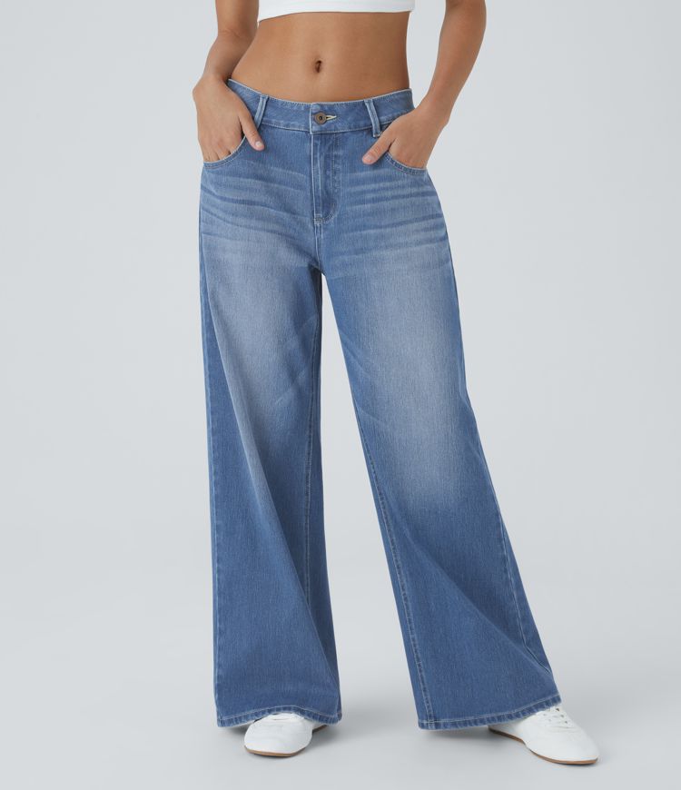 Vibe Faded Baggy Jeans
