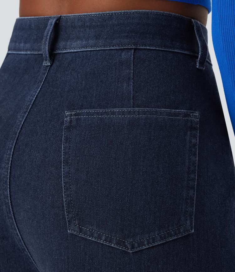 High Waisted Wide Leg Baggy Jeans