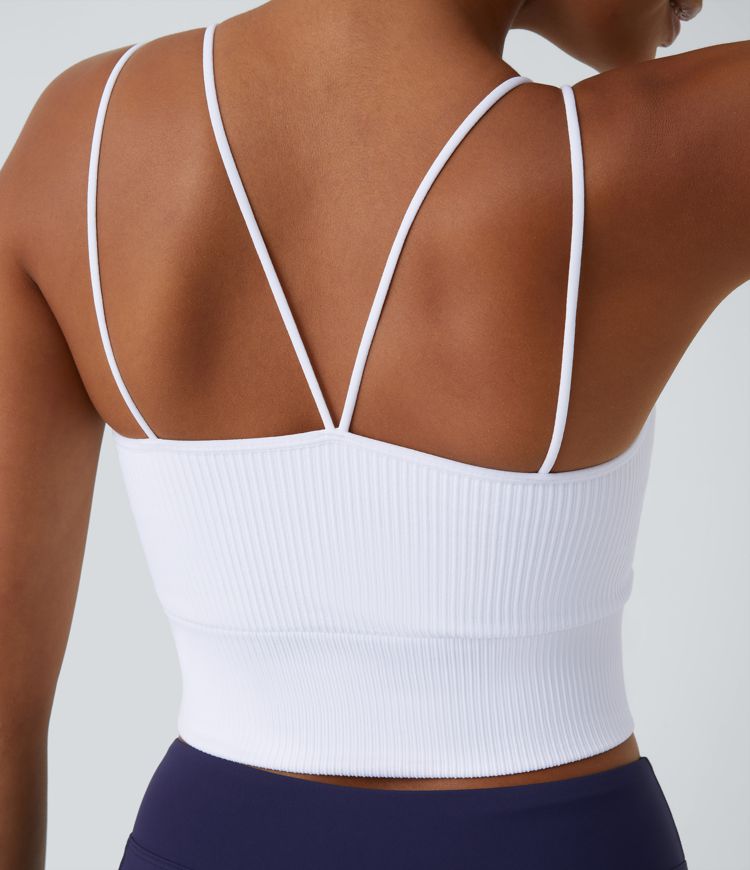 Seamless V-Back Yoga Tank