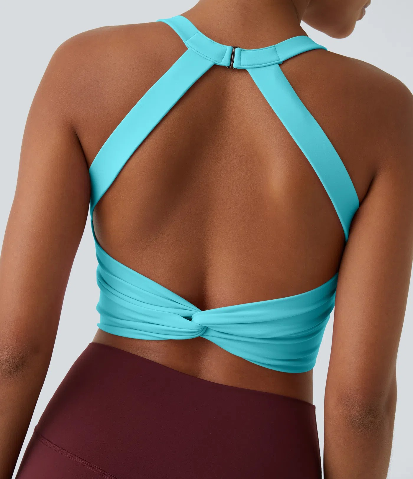 Softlyzero Plush Twist Crop Tank