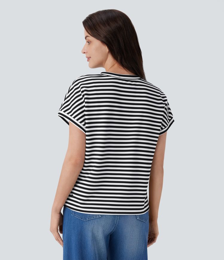 Stripe Waffle t-shirt