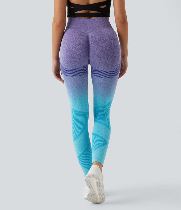 Gradient Flow Running Leggings