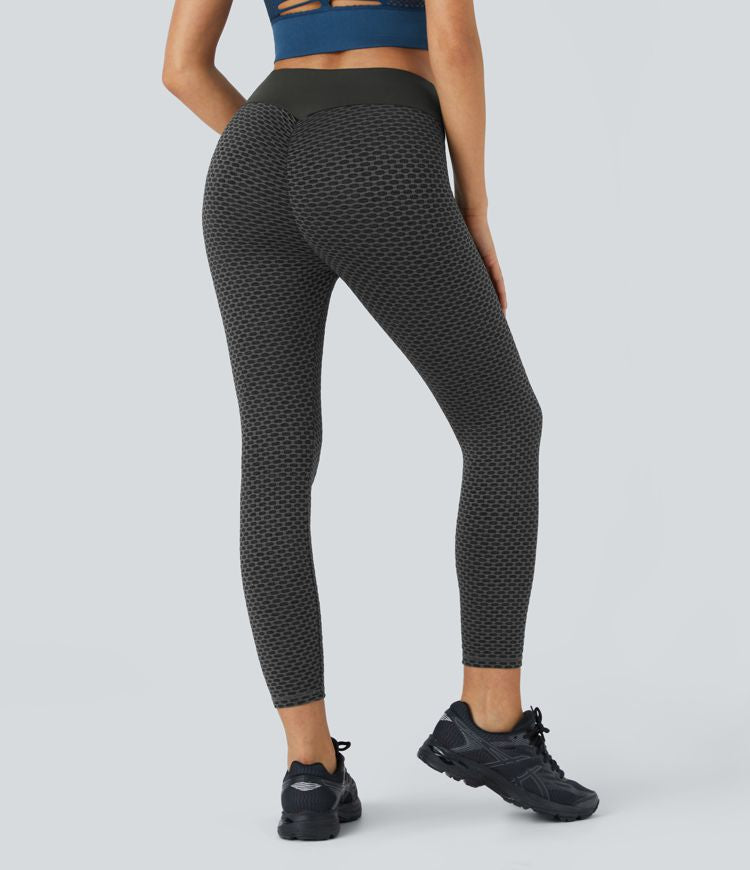 Highwaisted honeycomb leggings