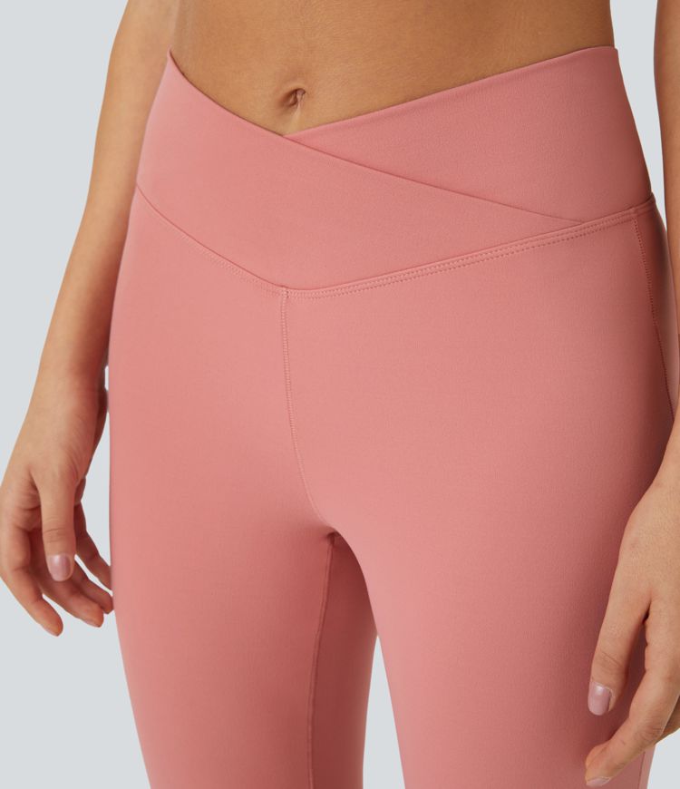 Cross back leggings