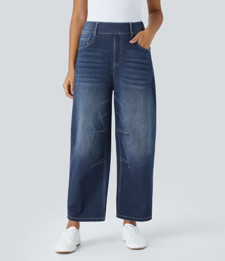 Stretchy Knit Jeans