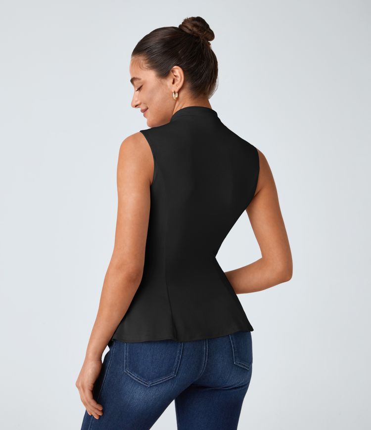 Casual Peplum Tank