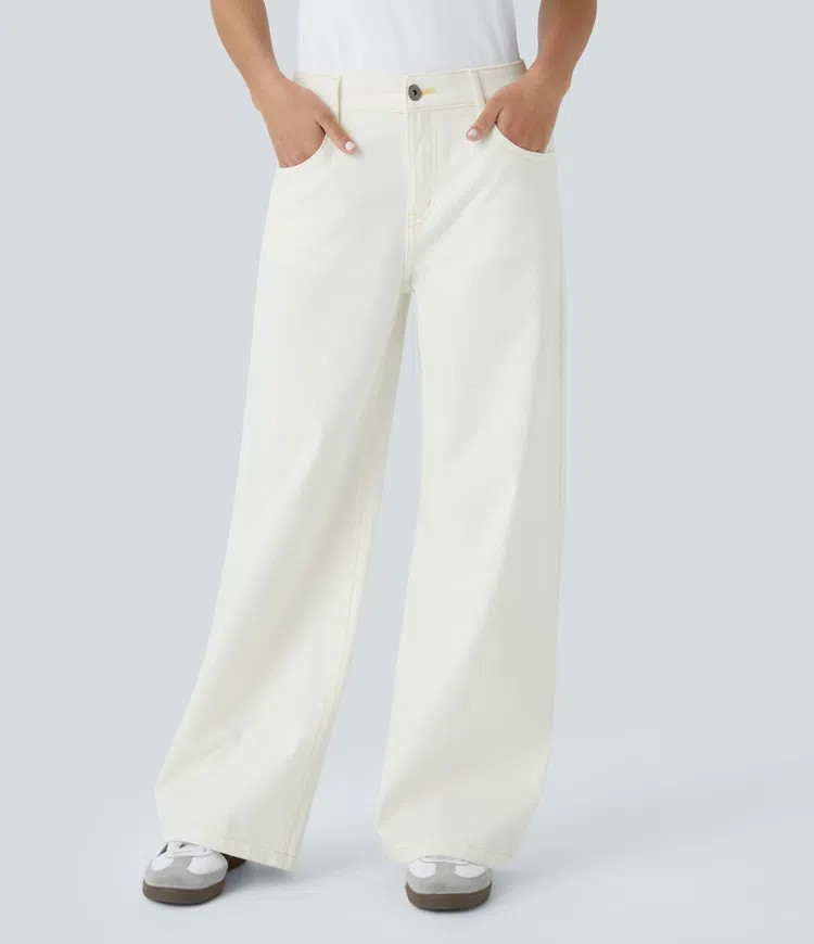 Vibe Faded Baggy Jeans