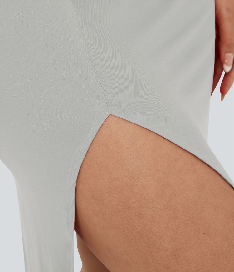 RuchedEase Midi dress
