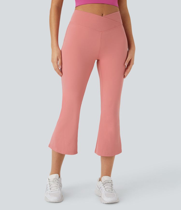 Cross back leggings