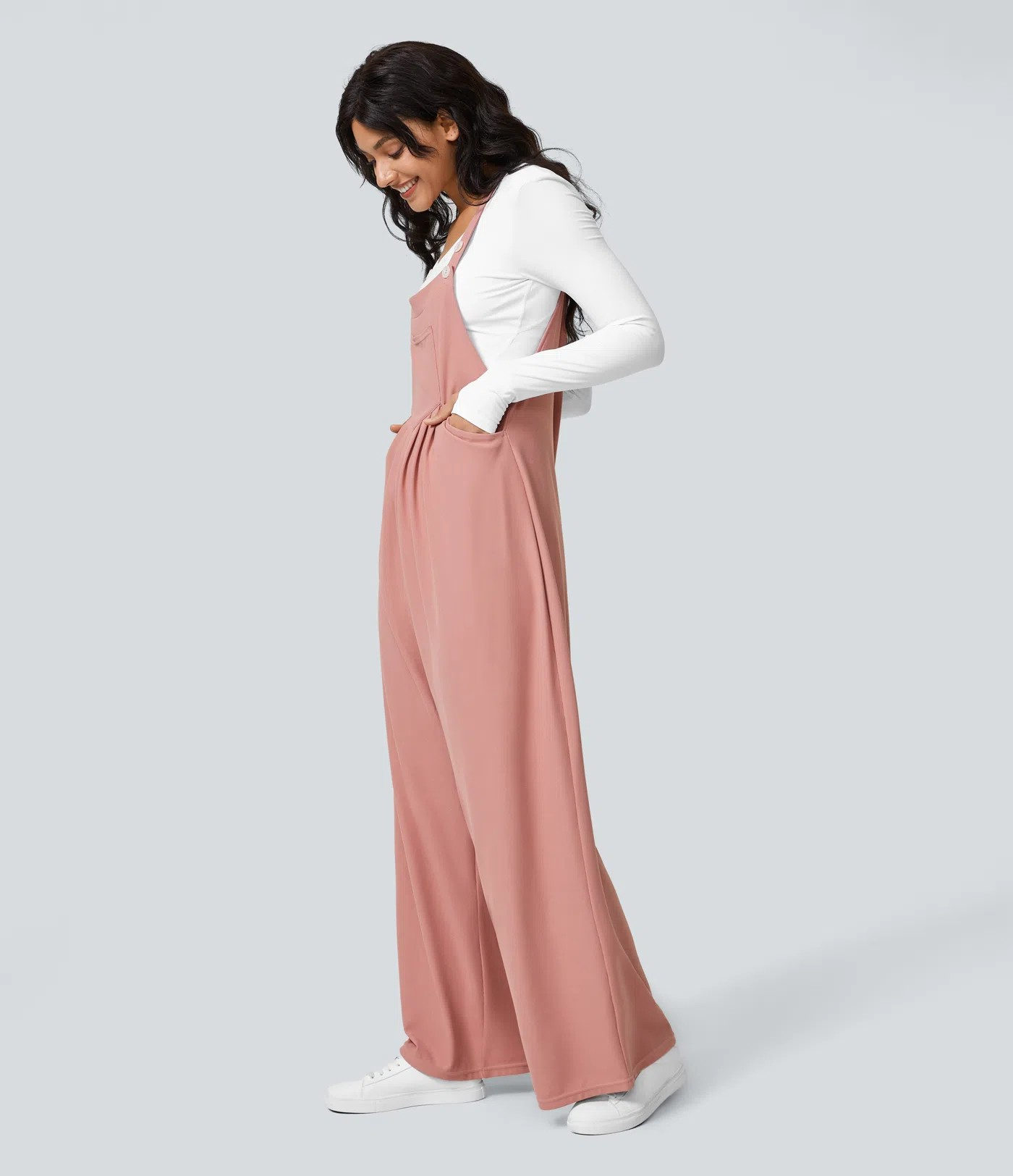 Adjustable Strap Jumpsuit