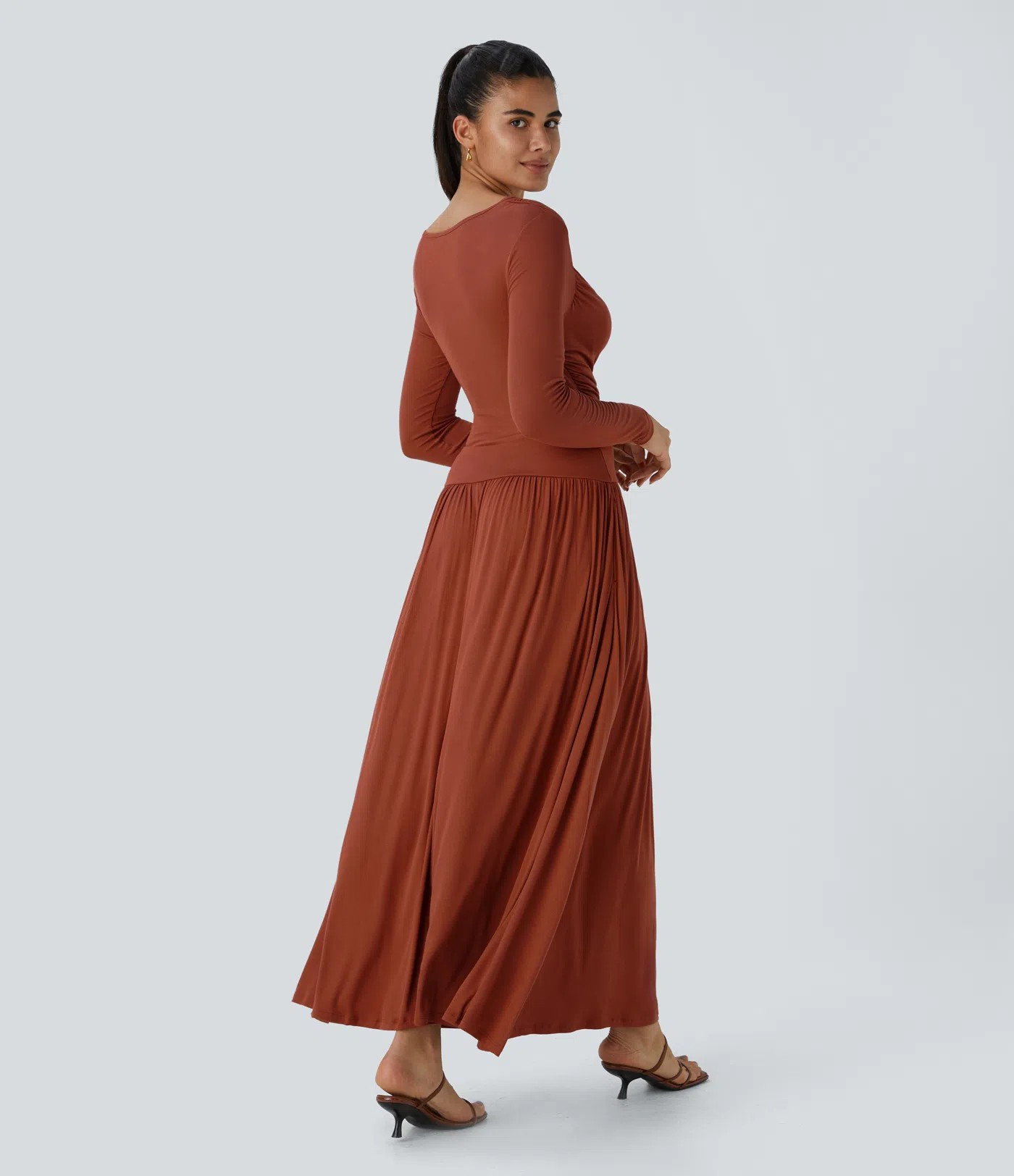 Rib breeze maxi dress