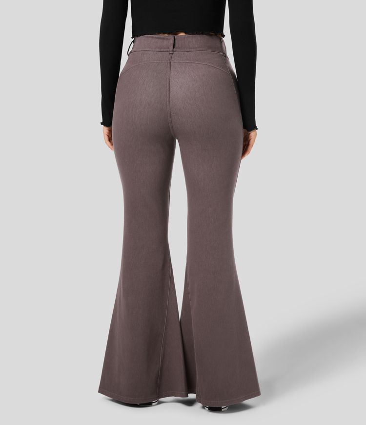 Flare Knit Jeans