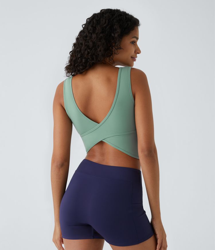 Crossover Backless Tank