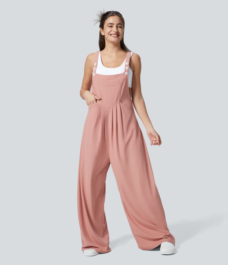 Adjustable Strap Jumpsuit