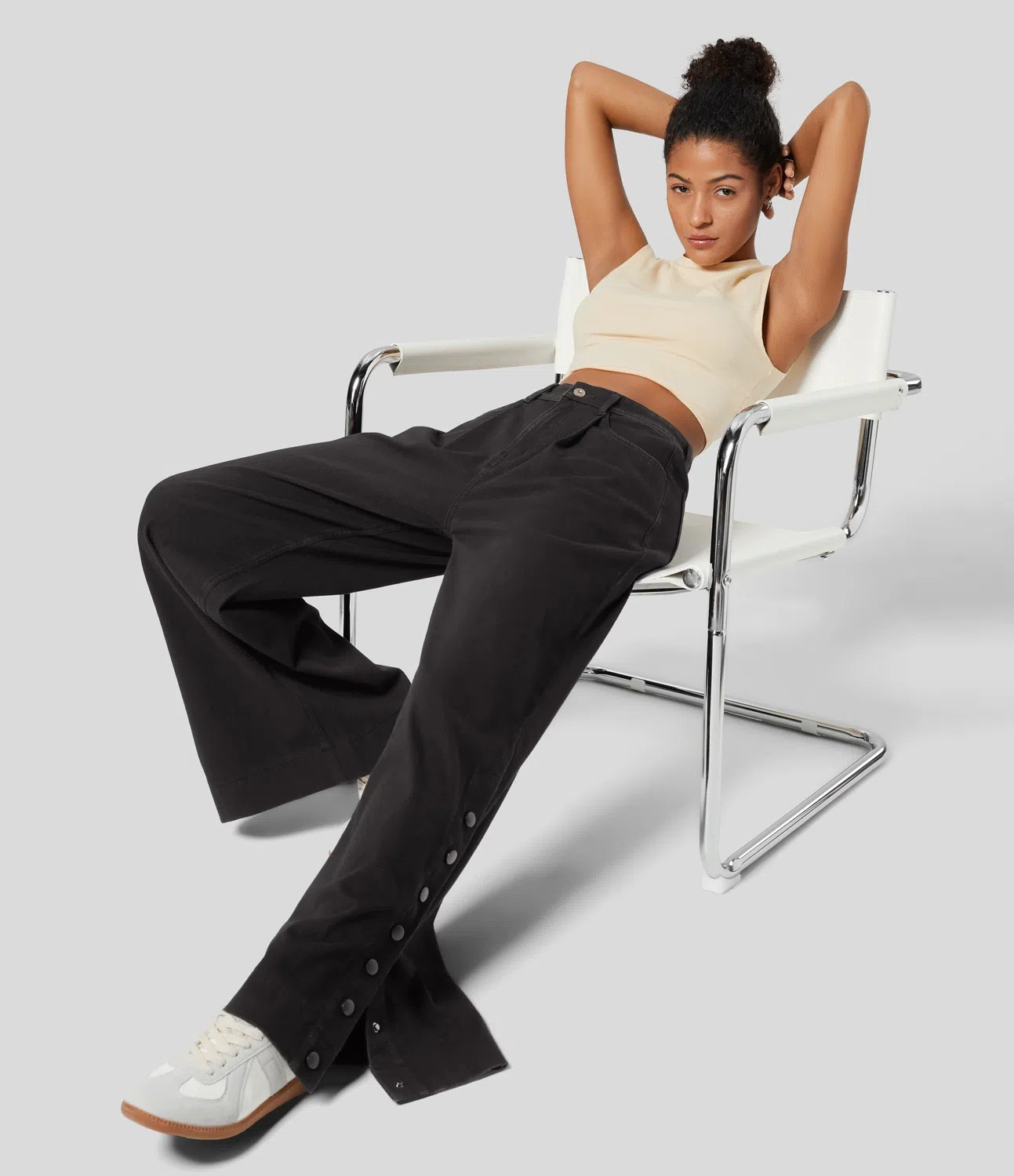 High Waisted Wide Leg Baggy Jeans