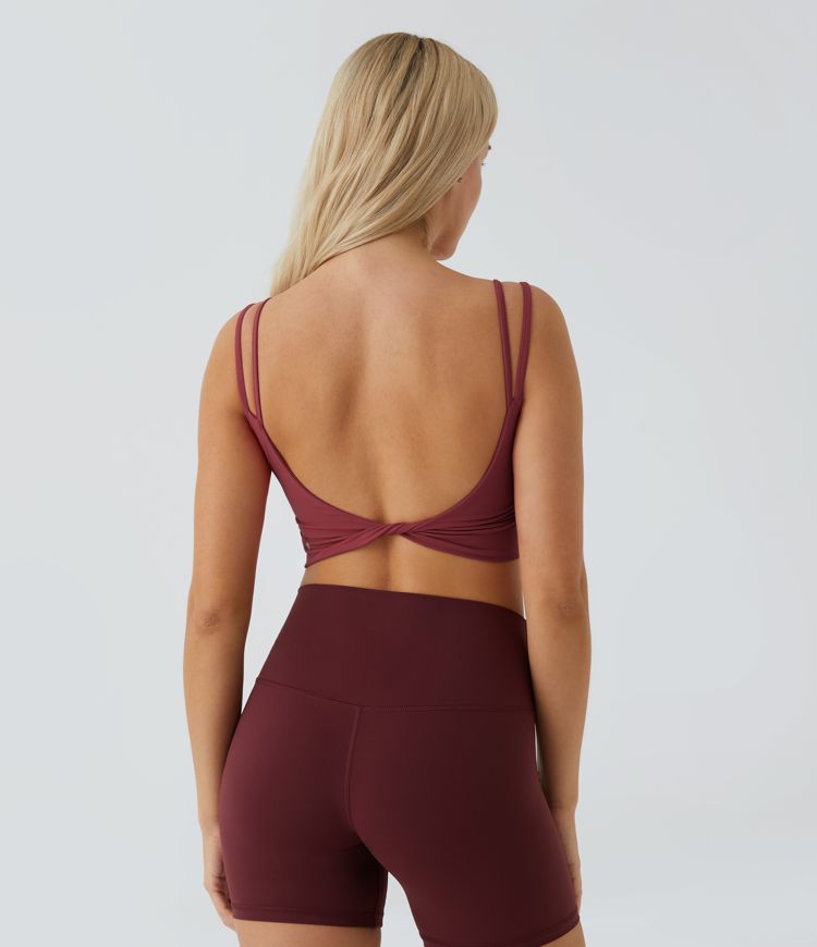 TwistBack Yoga Tank