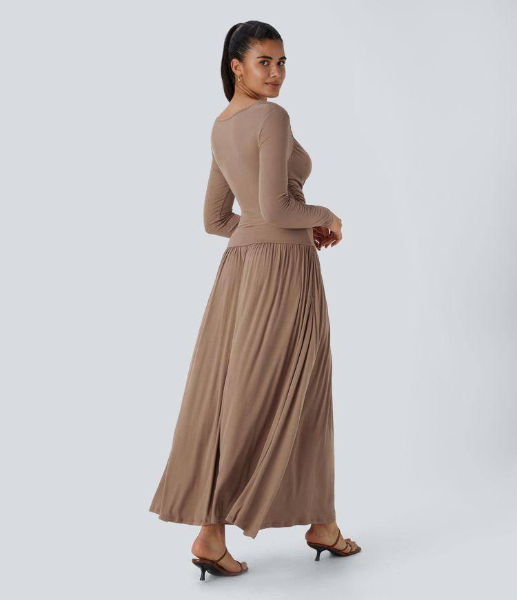 Rib breeze maxi dress