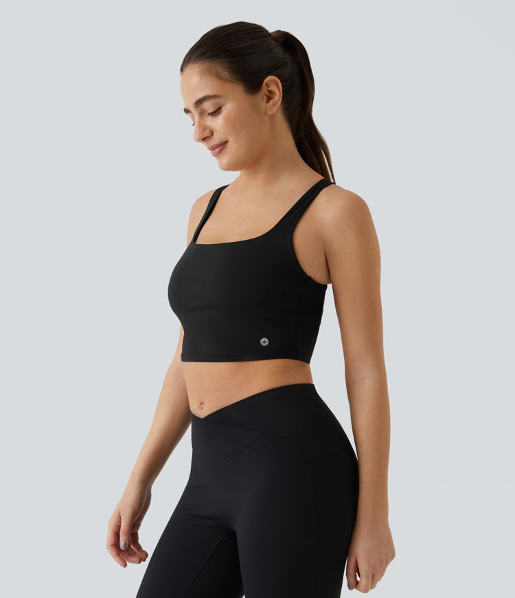 Backless Lace-Up Tank