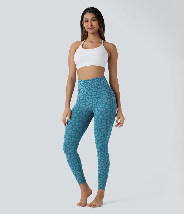 Leopard  Flow 7/8 Yoga Leggings