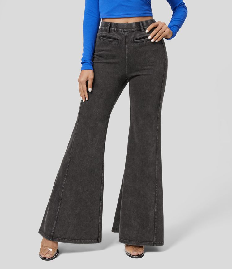 Stretchy Super Flare Jeans
