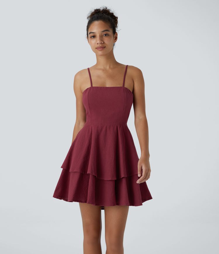 BackTie Ruffle Dress