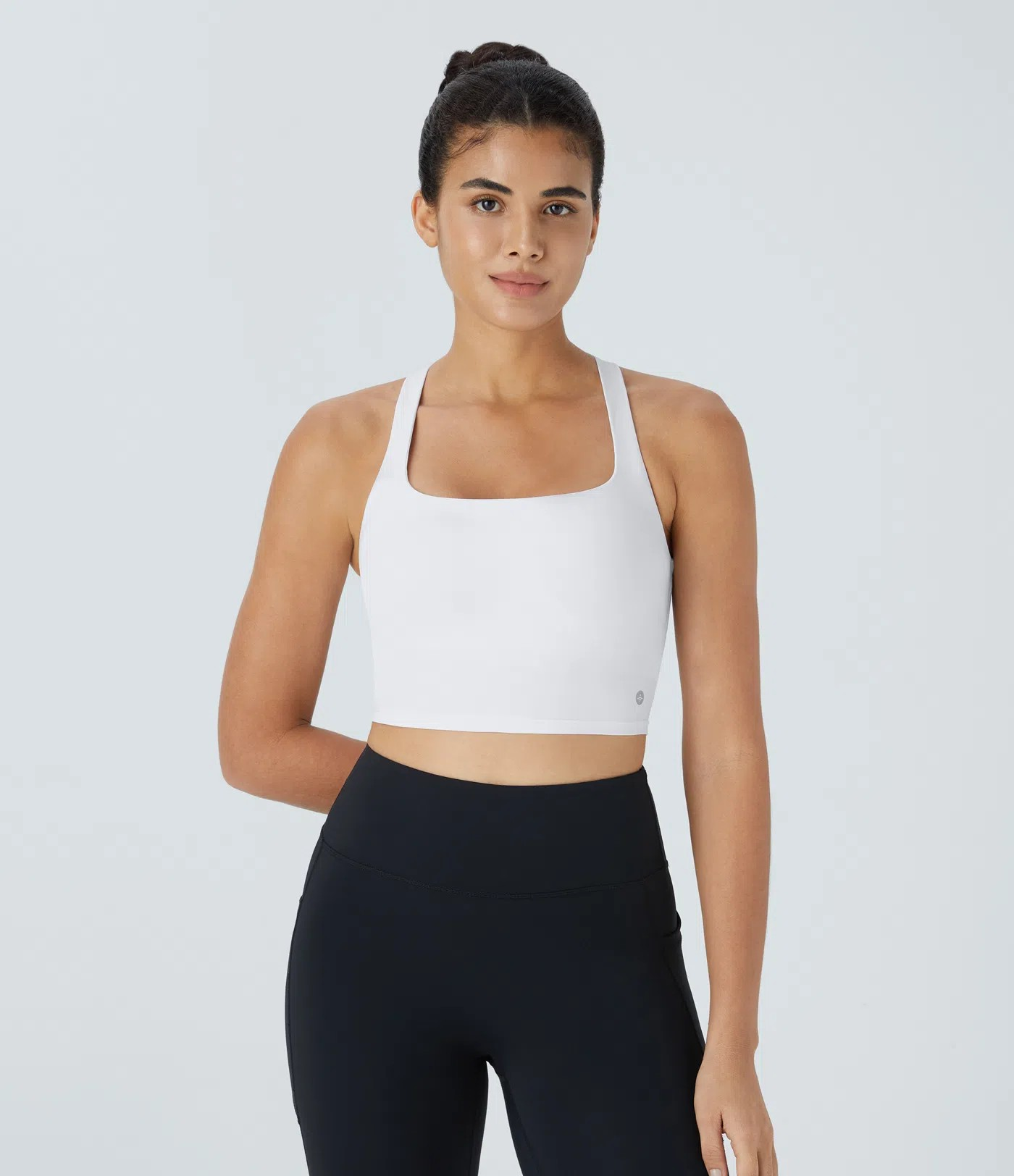 Backless Lace-Up Tank