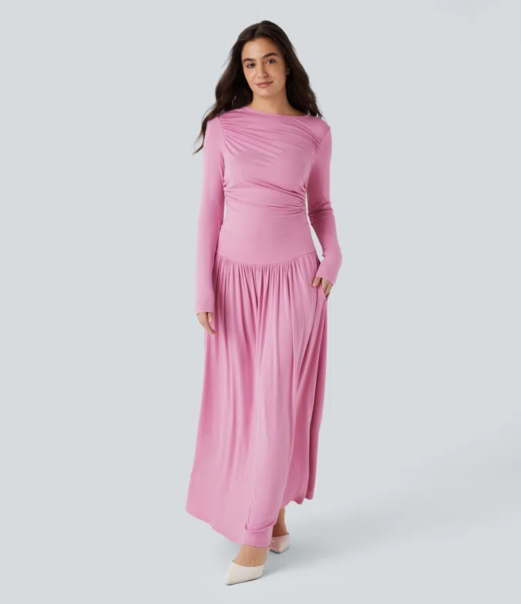 Rib breeze maxi dress