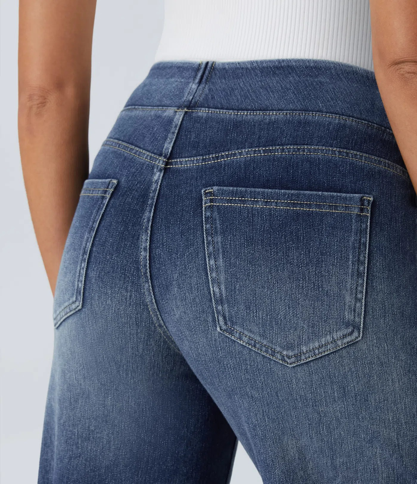 High waist wide-leg Jeans