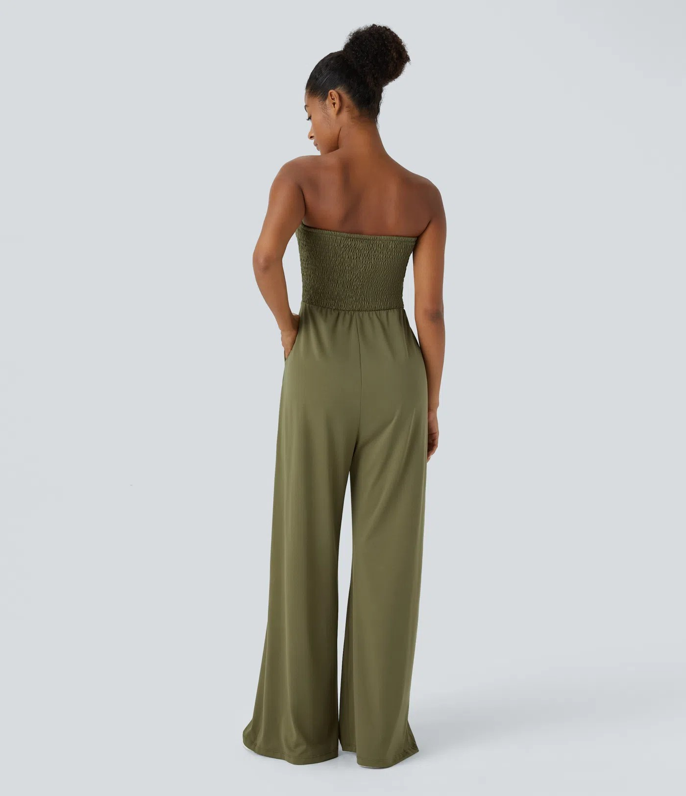 Backless Wide-Leg Jumpsuit