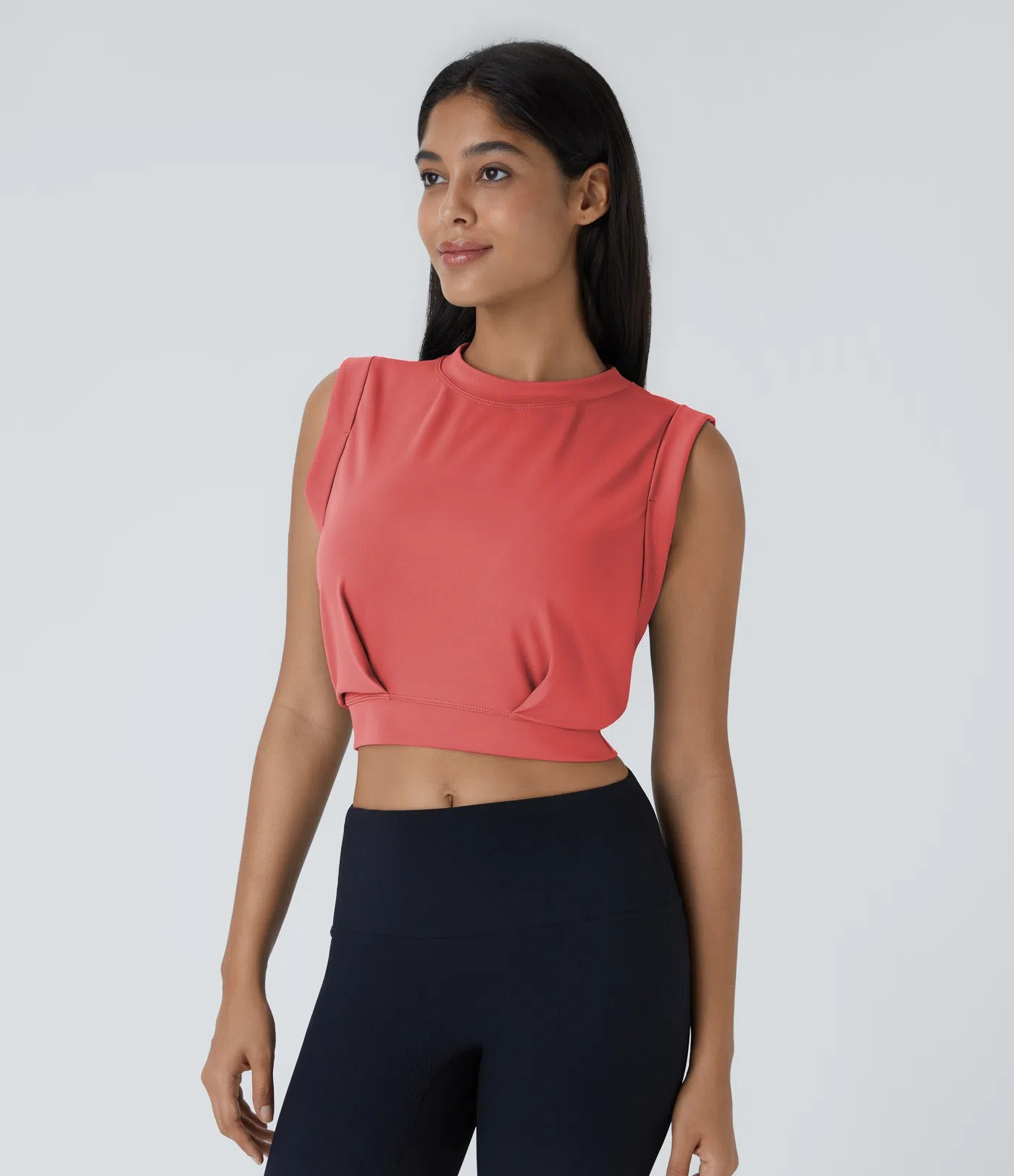 Sleeveless Crop Yoga Tank