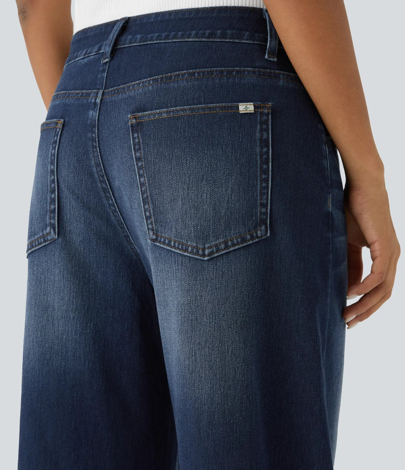 Vibe Faded Baggy Jeans