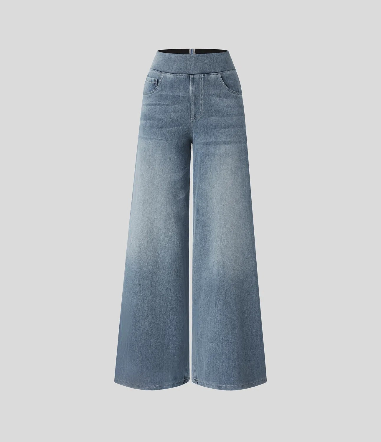High waist wide-leg Jeans