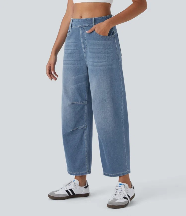 Stretchy Knit Jeans