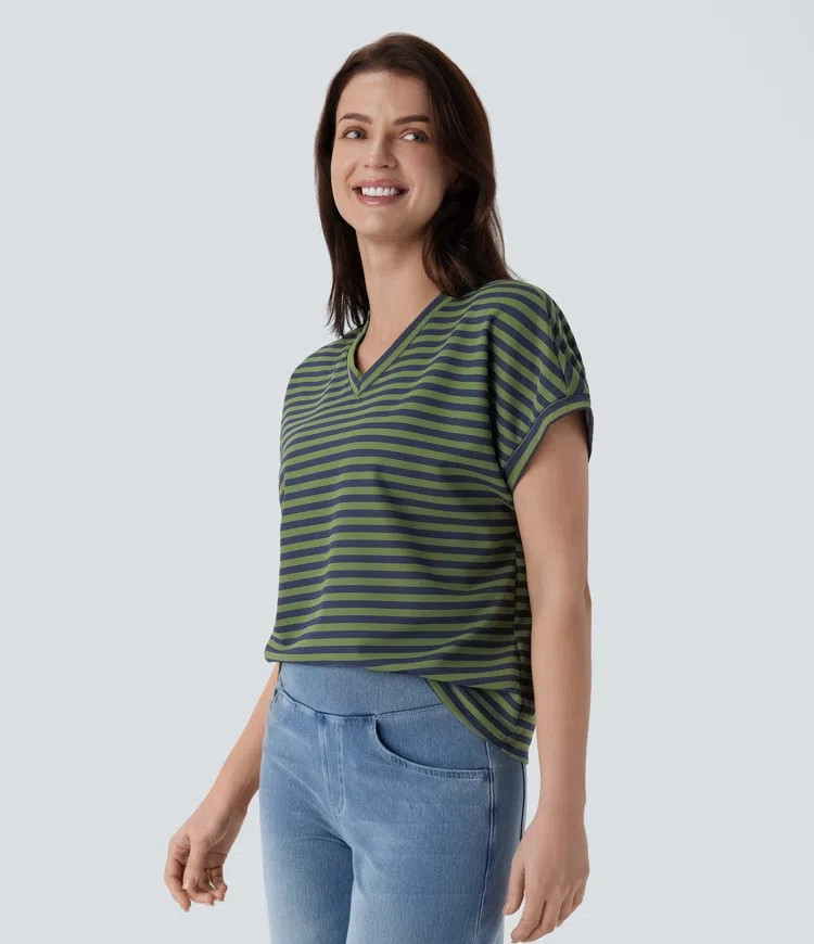 Stripe Waffle t-shirt