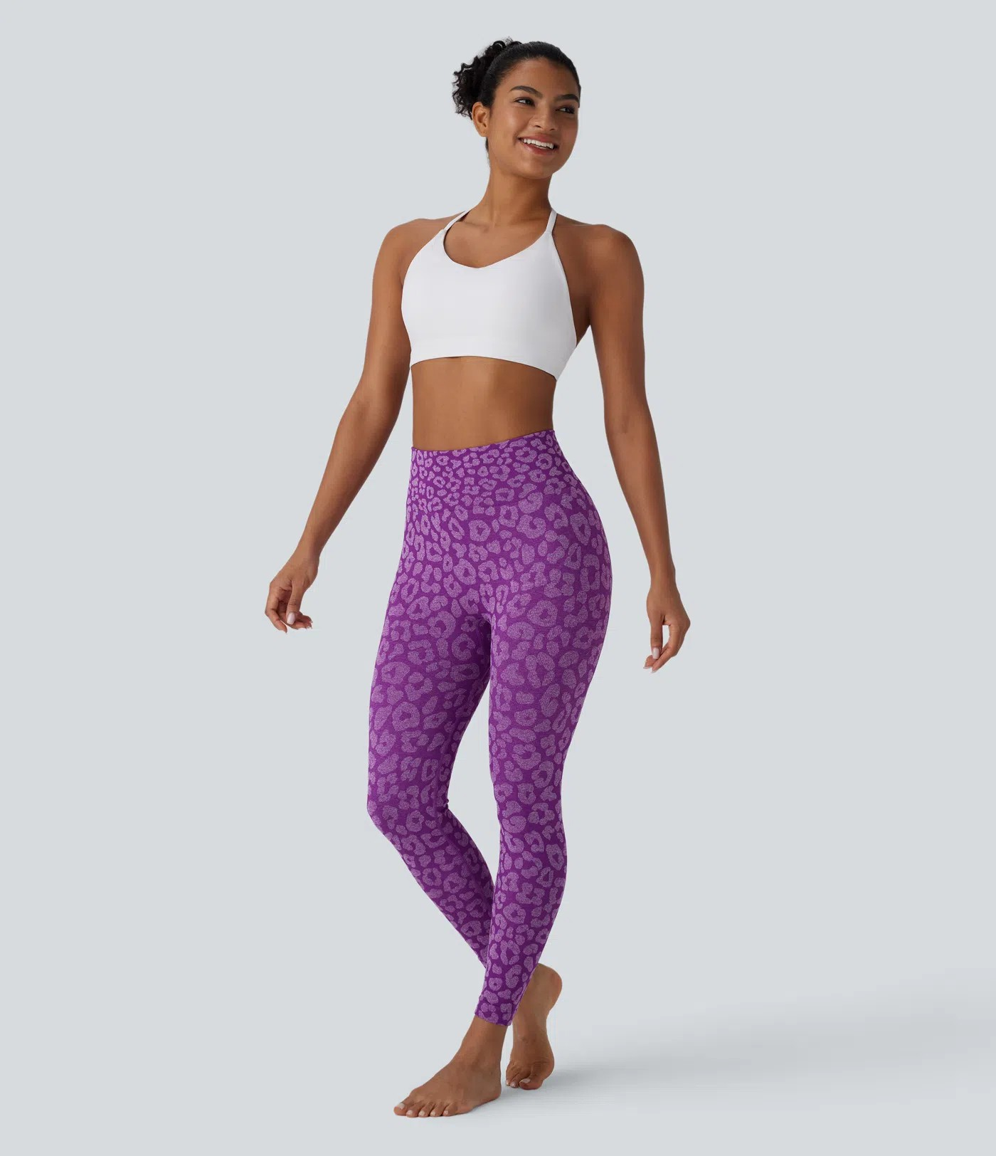 Leopard  Flow 7/8 Yoga Leggings