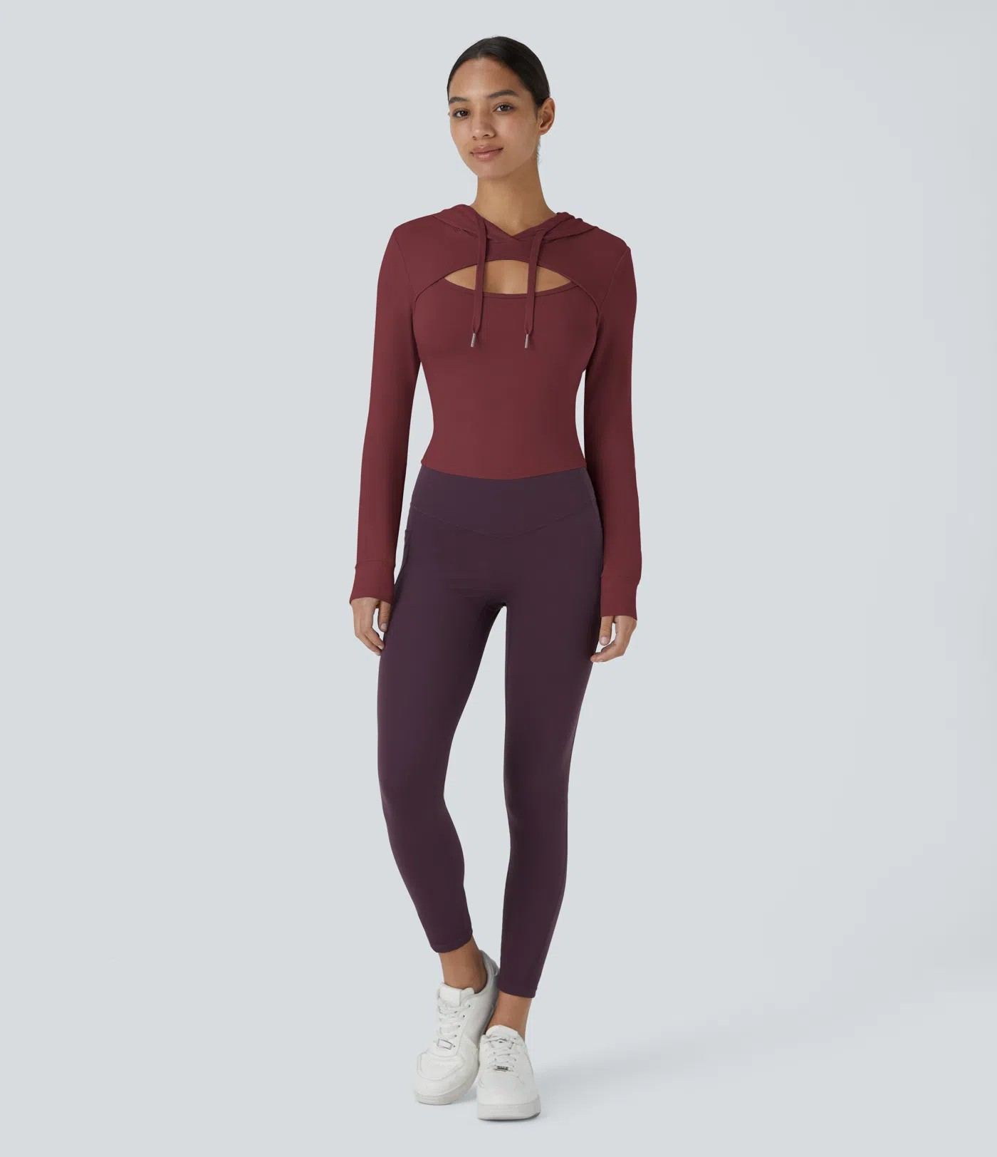 Cutout Hoodie sweatshirt