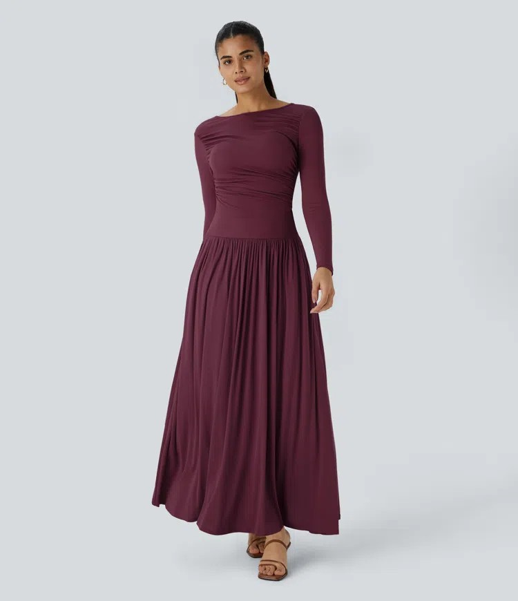 Rib breeze maxi dress