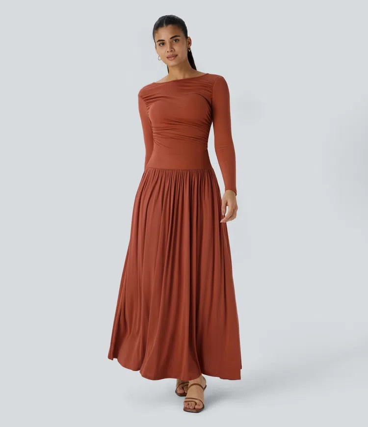 Rib breeze maxi dress