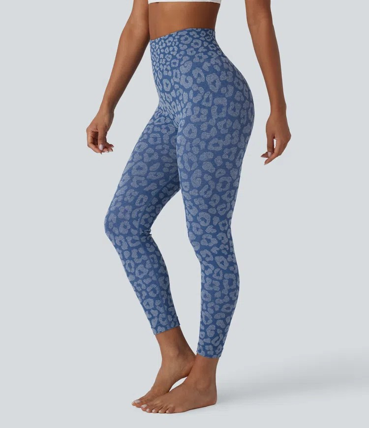 Leopard  Flow 7/8 Yoga Leggings