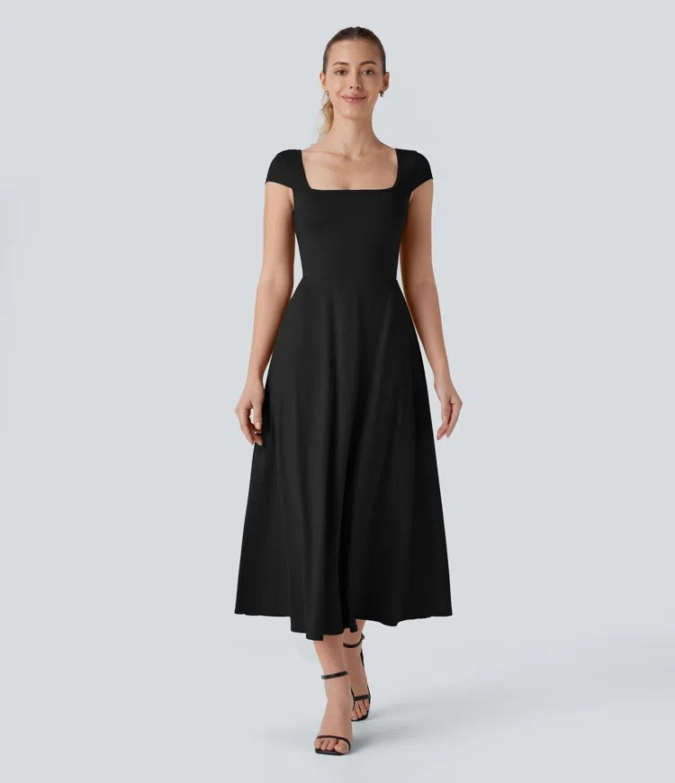 ShortSleeve Flow dress