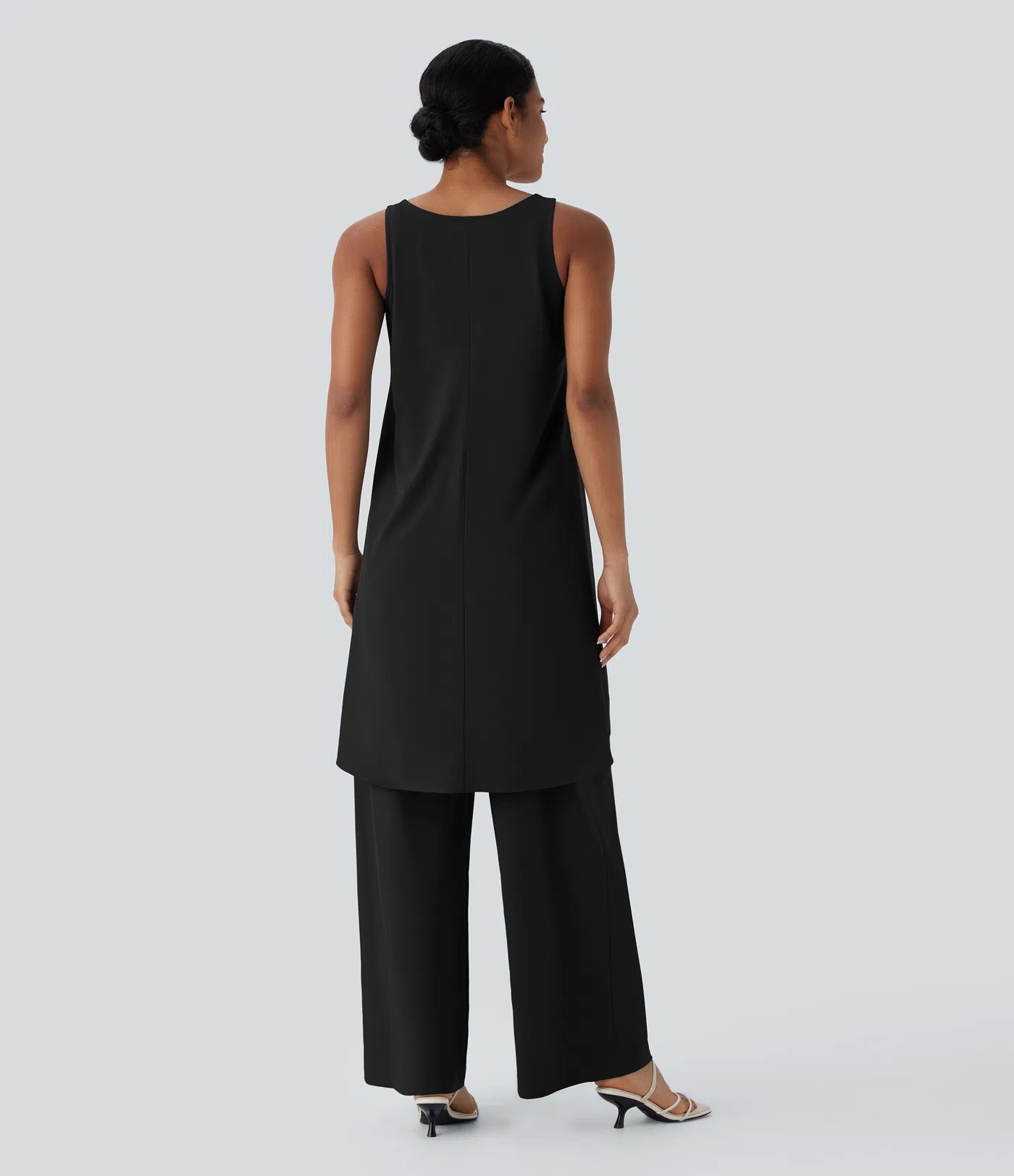 V-Neck Crossover Tank